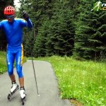 Skiroller Skating Technik: Der 1-1er (Eintakter)