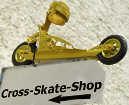 Eingang zum Cross-Skate-Shop