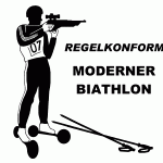 Moderner Biathlon Gütesiegel regelkonform