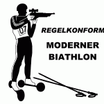 Regelkonforme Veranstaltung Moderner Biathlon