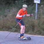 1:1 Cross-Skating bergauf