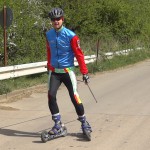 Deutscher Vizemeister Strasse im Cross-Skating 2014